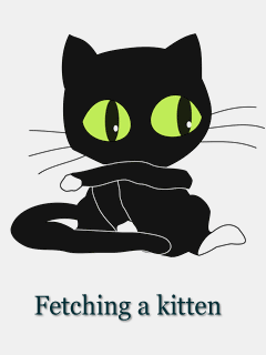 A picture of a kitten